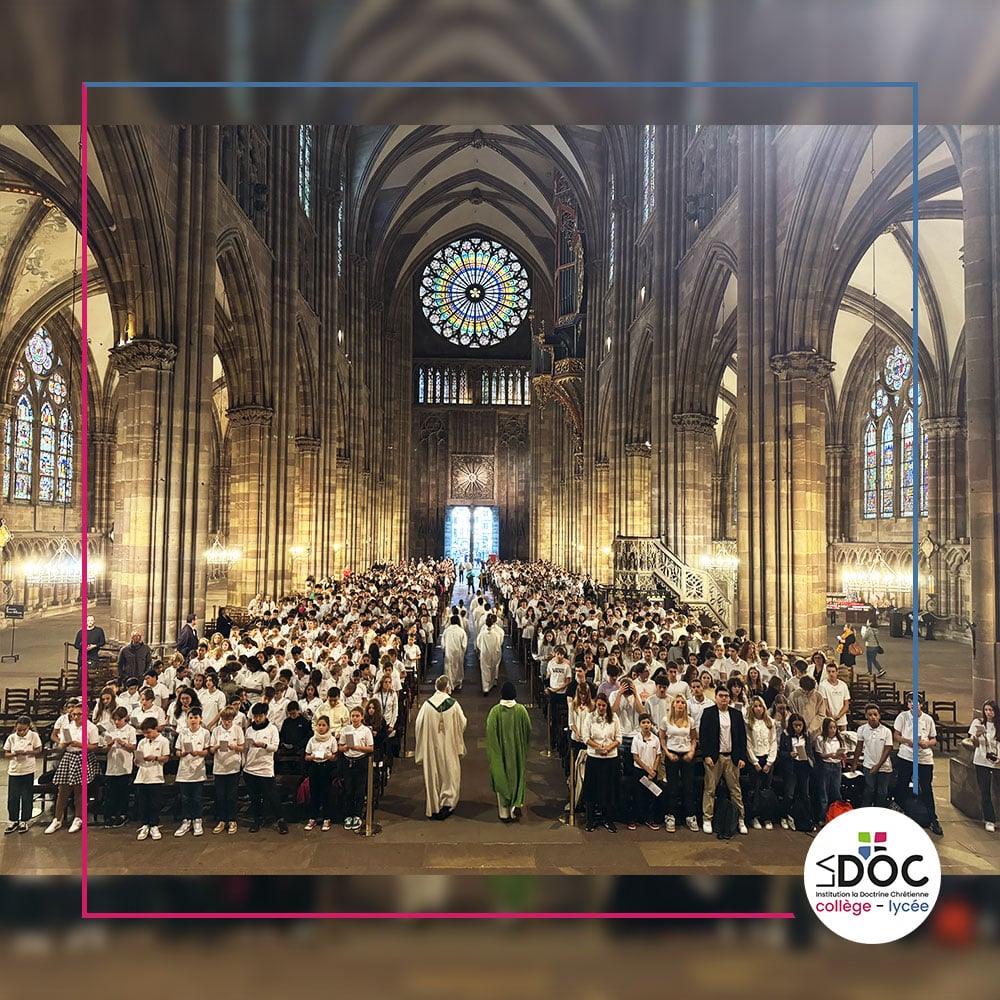Messe de rentrée cathédrale de Strasbourg